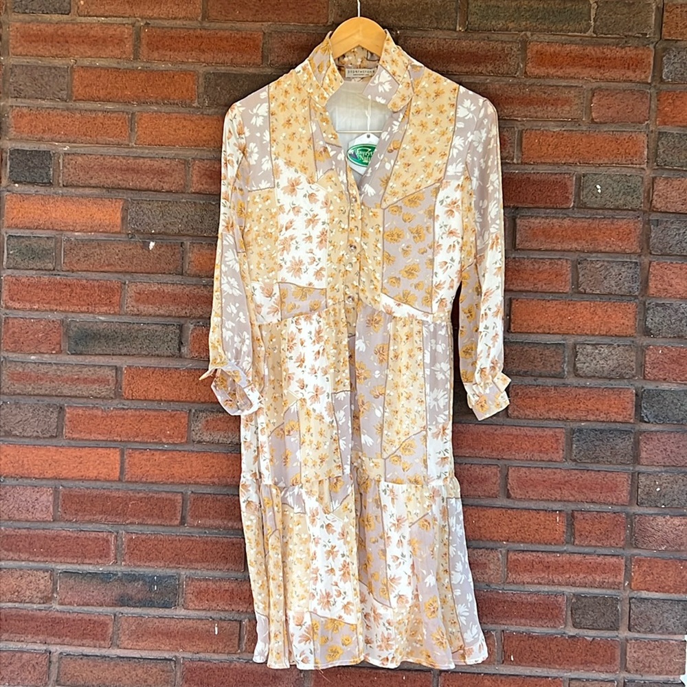 Brand new Paper Crane floral dress